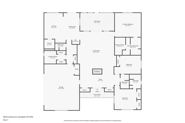 506 W Lakeview Drive, Springdale, AR 72764