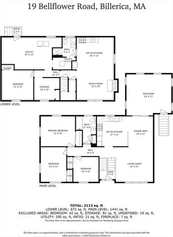 19 Bellflower Rd, Billerica, MA 01821