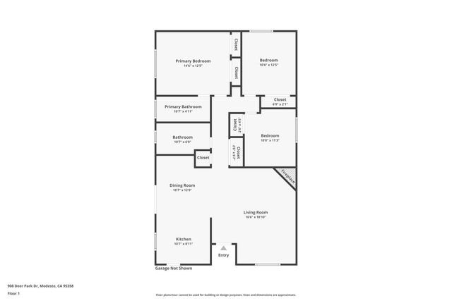 908 Deer Park Dr, Modesto, CA 95358