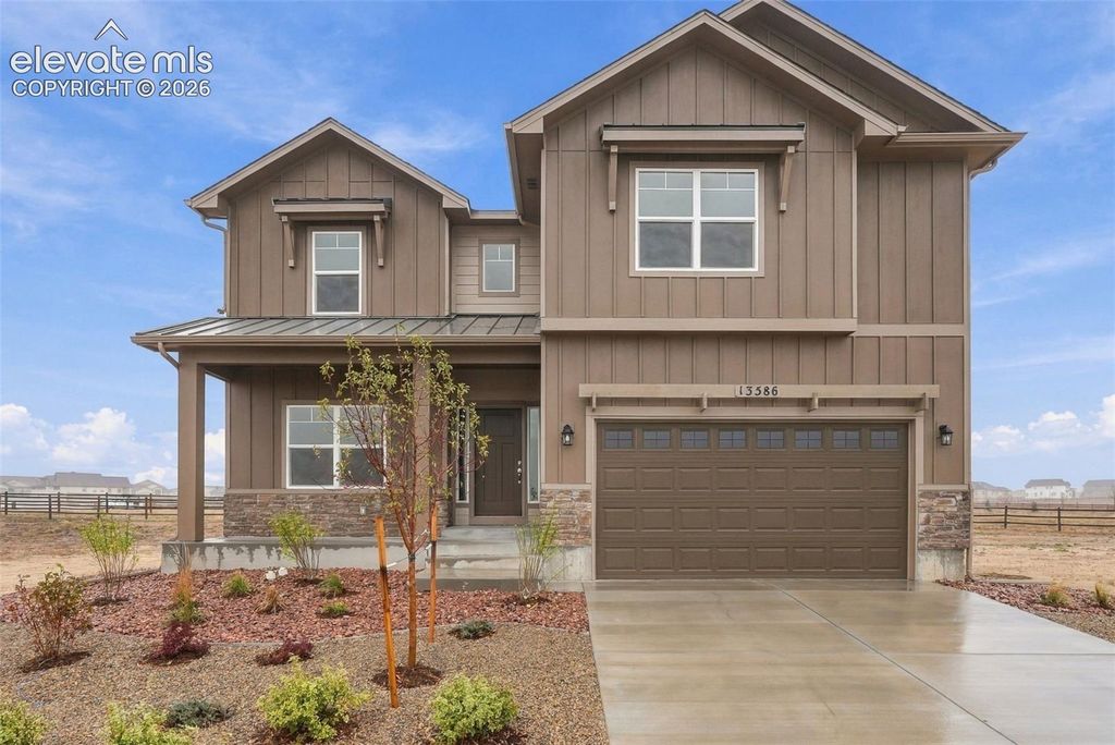 13586 Crooked Hill Drive, Peyton, CO 80831 — exterior