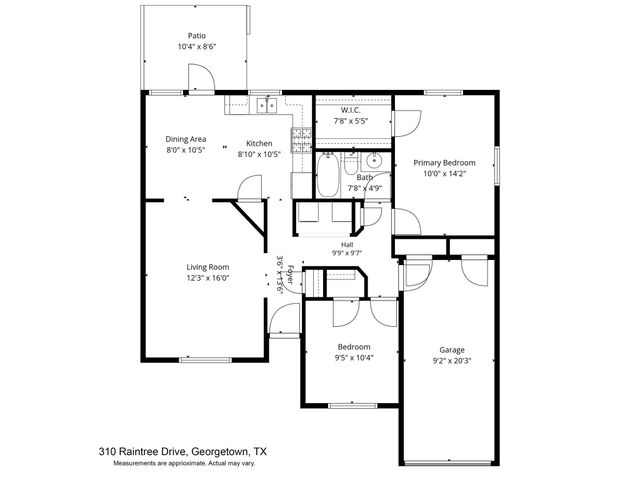 310 Raintree DR, Georgetown, TX 78626