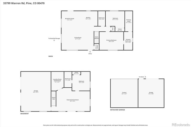 33799 Warren Road, Pine, CO 80470