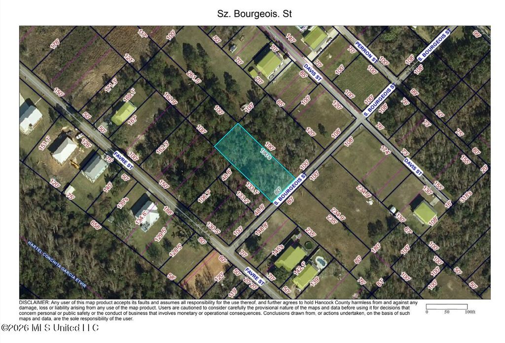 0 S Bourgeois Street, Waveland, MS 39576