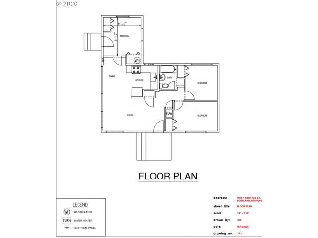9805 N CENTRAL St, Portland, OR 97203