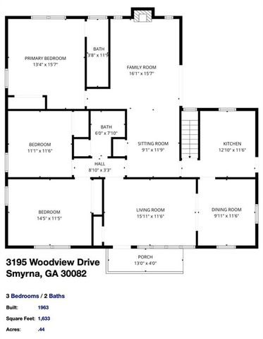 3195 Woodview Drive SE, Smyrna, GA 30082