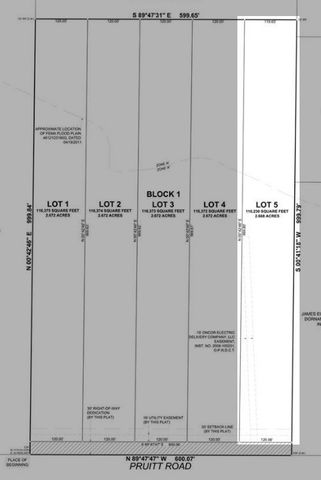 12890 Pruett Road Lot 5, Krum, TX 76249
