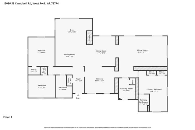 12036 SE Campbell Road, West Fork, AR 72774