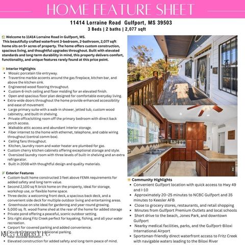 11414 Lorraine Road, Gulfport, MS 39503