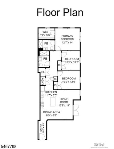21 Lincoln Park 203, Newark City, NJ 07102