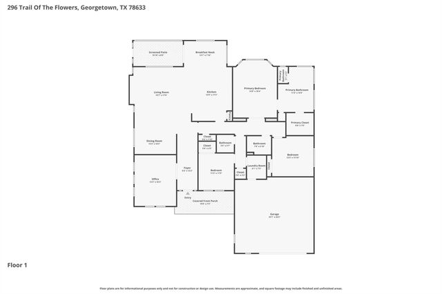 296 Trail Of The Flowers, Georgetown, TX 78633