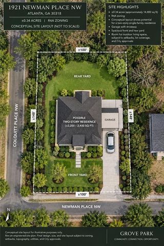 1921 Newman Place NW, Atlanta, GA 30318
