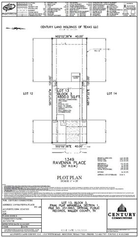 1349 Ravenna Place, Brookshire, TX 77423