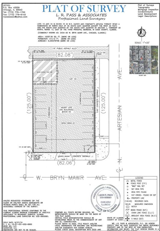 2434 W Bryn Mawr Avenue, Chicago, IL 60659