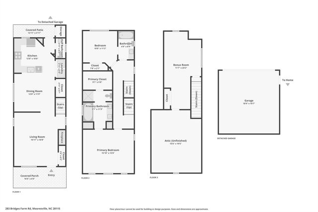 283 Bridges Farm Road, Mooresville, NC 28115