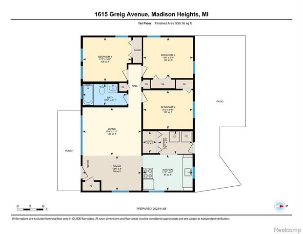 1615 E Greig Avenue, Madison Heights, MI 48071