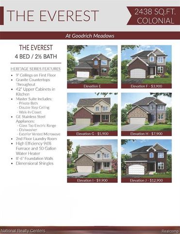 10409 Valley Drive, Goodrich, MI 48438