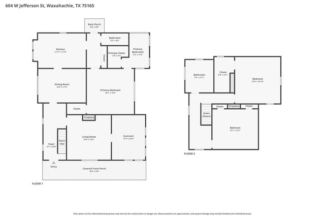 604 W Jefferson Street, Waxahachie, TX 75165