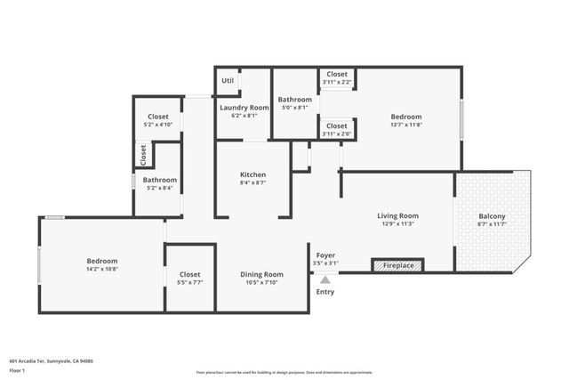 601 Arcadia Terrace 202, Sunnyvale, CA 94085