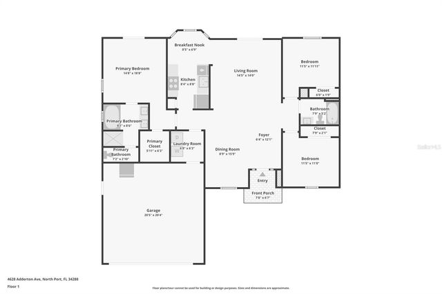4628 ADDERTON AVENUE, North Port, FL 34288