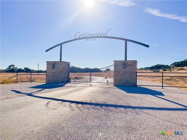 Lot 49 Cottonwood Mesa Drive, Kempner, TX 76539