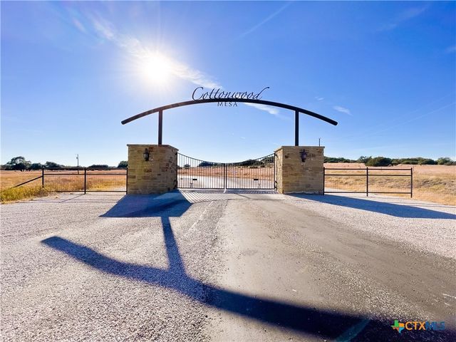 Lot 49 Cottonwood Mesa Drive, Kempner, TX 76539