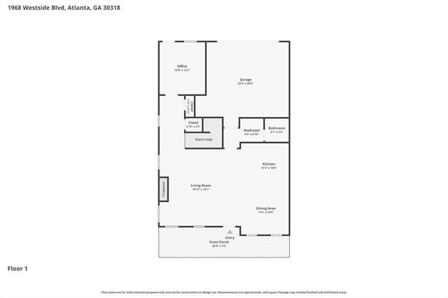 1968 Westside Boulevard, Atlanta, GA 30318