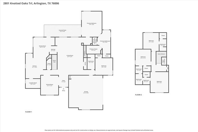 2801 Knotted Oaks Trail, Arlington, TX 76006