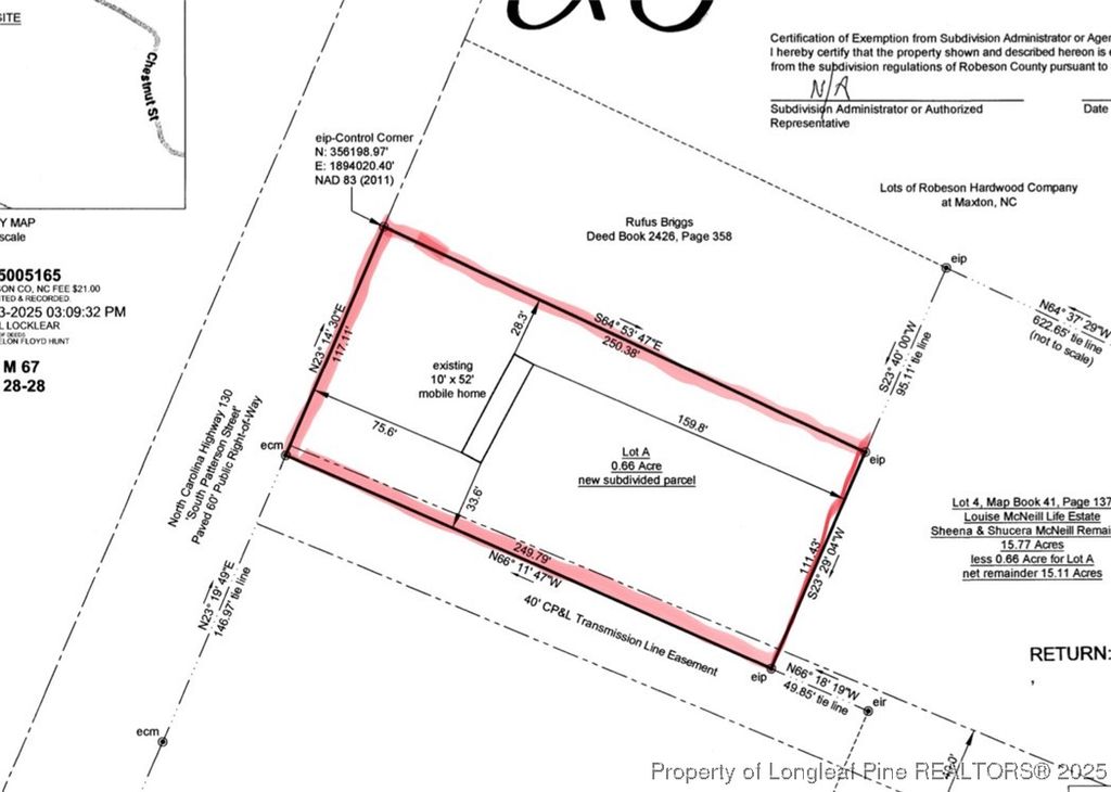809 S Patterson Street, Maxton, NC 28364