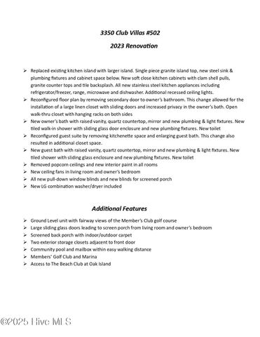 3350 Club Villas Drive 502, Southport, NC 28461