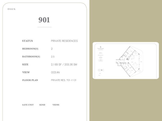 525 N Fort Lauderdale Beach Boulevard 901, Fort Lauderdale, FL 33304