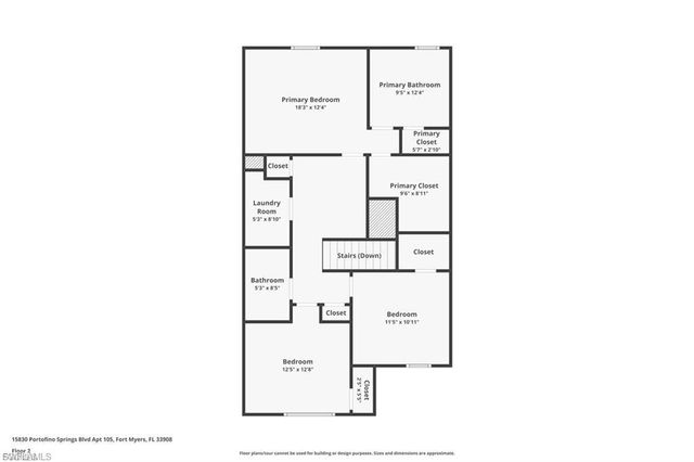 15800 Portofino Springs BLVD 102, Fort Myers, FL 33908