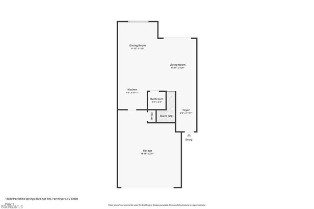 15800 Portofino Springs BLVD 102, Fort Myers, FL 33908
