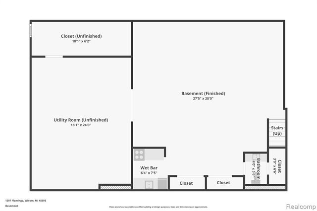 1397 Flamingo Street, Wixom, MI 48393