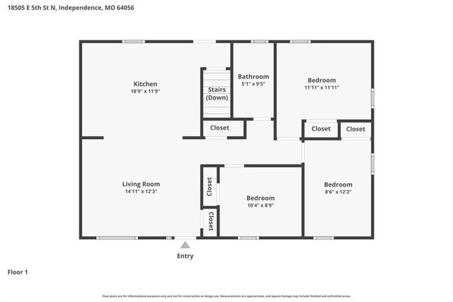 18505 E 5th Street N, Independence, MO 64056