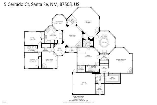 5 Cerrado Court, Santa Fe, NM 87508