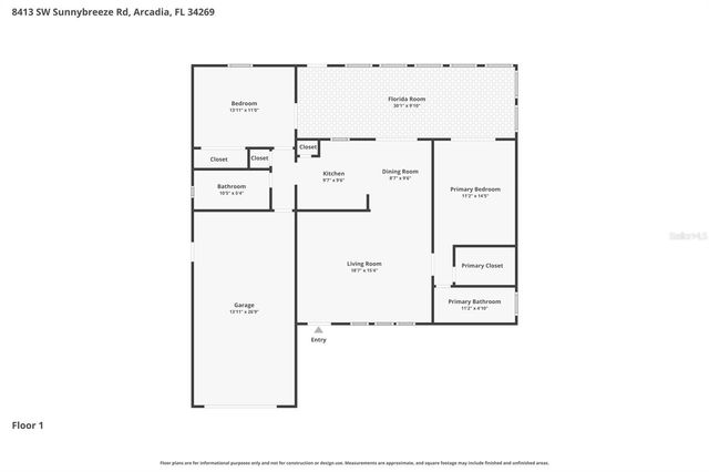 8413 SW SUNNYBREEZE ROAD, Arcadia, FL 34269
