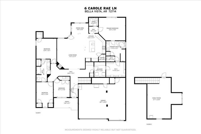 6 Carole Rae Lane, Bella Vista, AR 72714