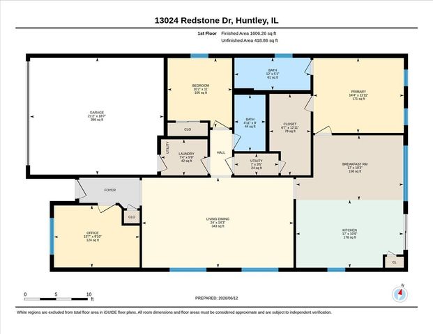 13024 Redstone Drive, Huntley, IL 60142