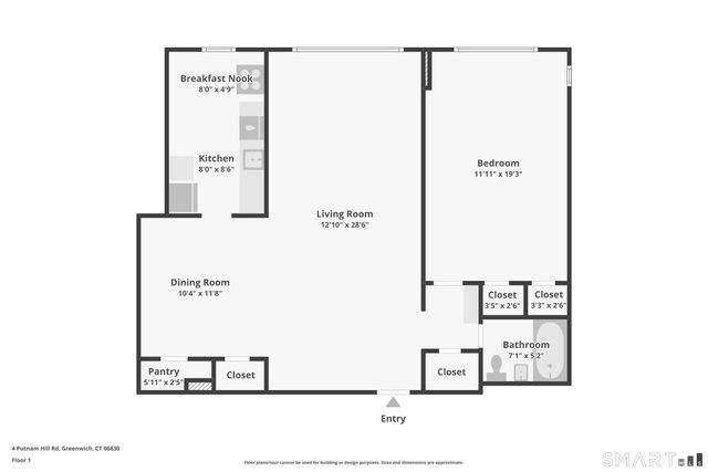 4 Putnam Hill 4F, Greenwich, CT 06830