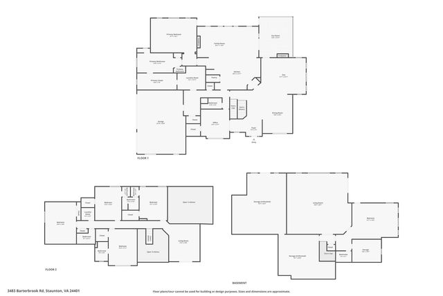 3483 BARTERBROOK RD, Staunton, VA 24401