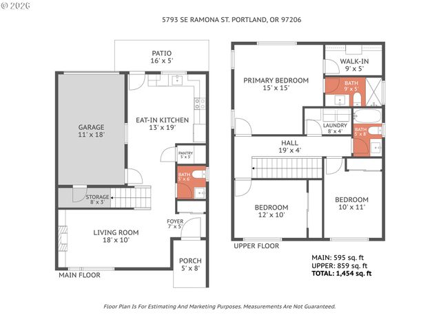 5793 Se RAMONA St, Portland, OR 97206