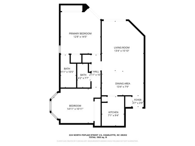 224 N Poplar Street 2, Charlotte, NC 28202