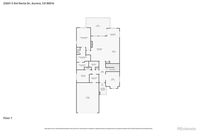 22601 E Del Norte Drive, Aurora, CO 80016
