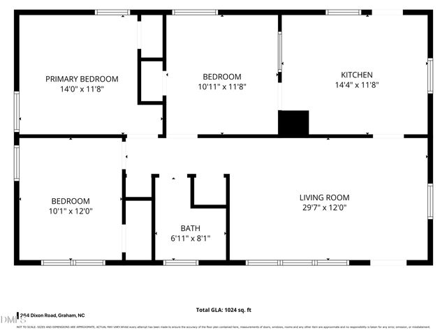264 Dixon Road, Graham, NC 27253