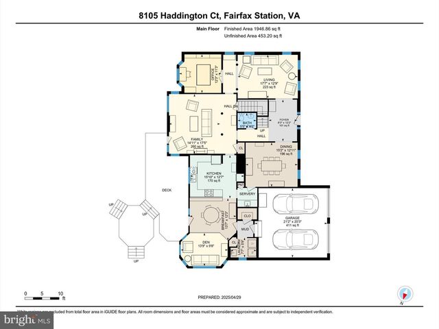 8105 HADDINGTON CT, Fairfax Station, VA 22039