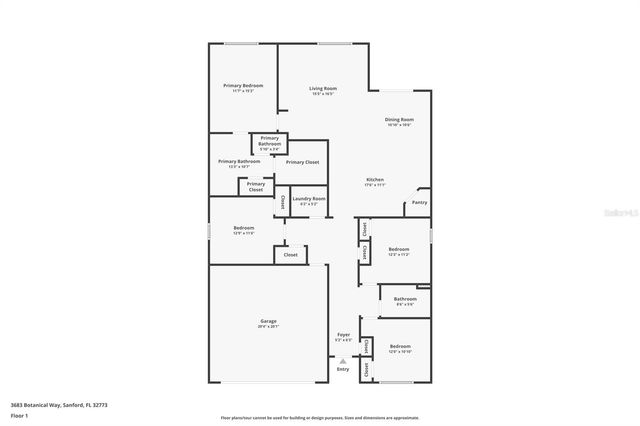 3683 BOTANICAL WAY, Sanford, FL 32773