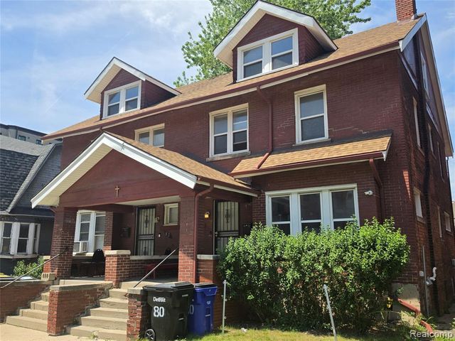 80 Clairmount Street, Detroit, MI 48202
