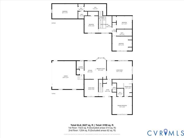 3489 Richards Run, Powhatan, VA 23139