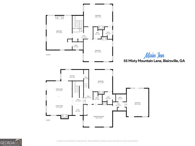 55 Misty Mountain Lane, Blairsville, GA 30512