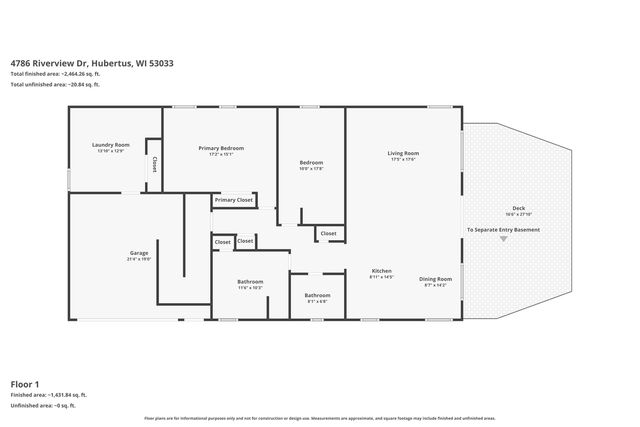 4786 Riverview DRIVE, Hubertus, WI 53033